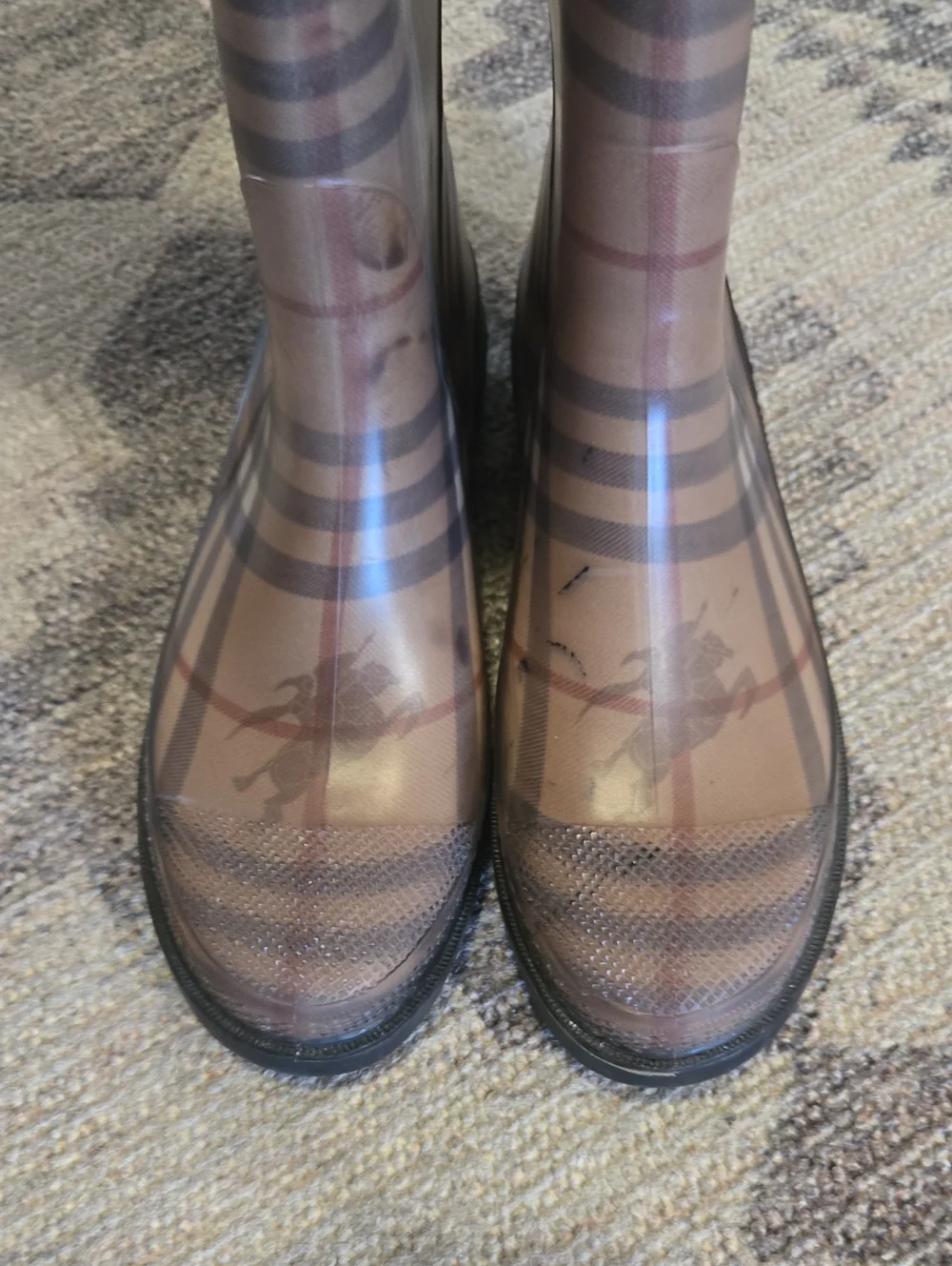 Burberry Nova Rain Boots Girl's